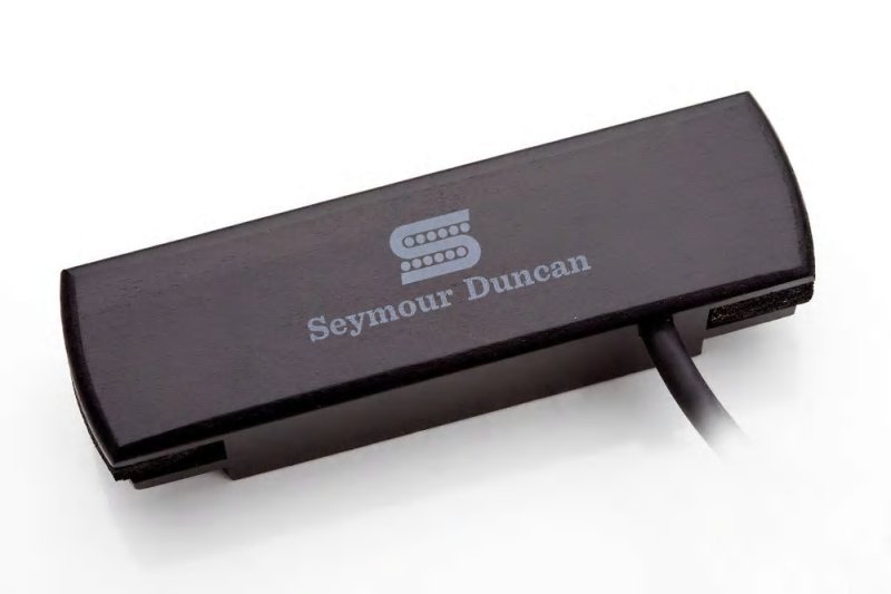 Seymour Duncan - Woody Hum Cancelling Steel String Acoustic Guitar Soundhole Pickup, Black