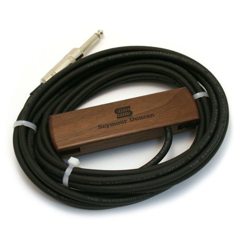 Seymour Duncan - Woody Hum Cancelling Steel String Acoustic Guitar Soundhole Pickup, Walnut