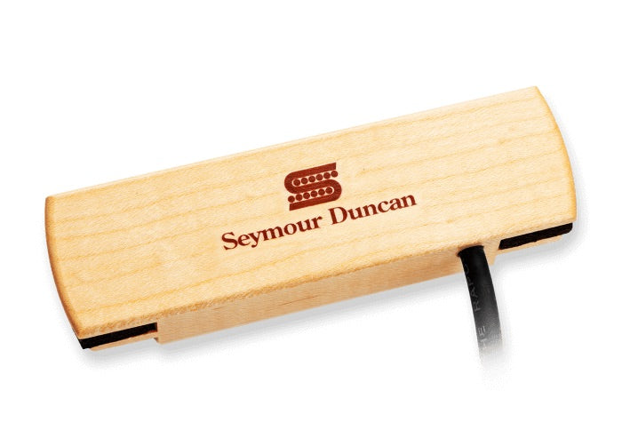 Seymour Duncan - Woody Hum Cancelling Steel String Acoustic Guitar Soundhole Pickup, Maple