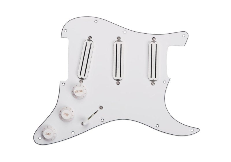 Seymour Duncan - Triple Rails Fully Loaded Liberator Pickguard Strat, White