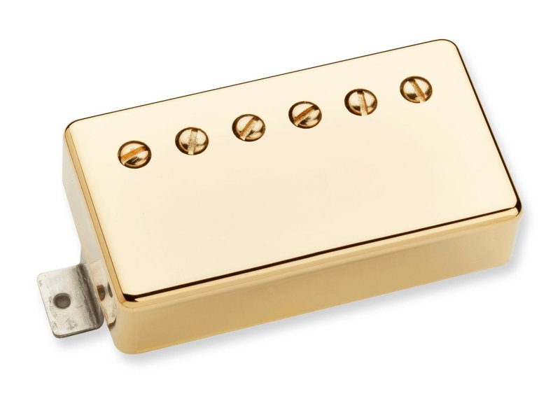 Seymour Duncan - Jazz Voiced P.A.F. Neck Humbucker Pickup Benedetto, Gold Cover