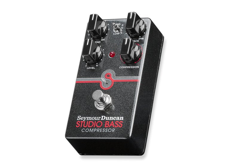 Seymour Duncan - Studio Bass Compressor Pedal – Studio-Grade Compression with Blend Control & Retro Housing