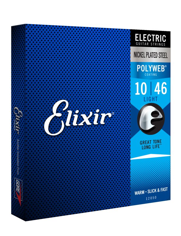 ELIXIR - Light Electric Nickel Plated Steel With Polyweb Coating (.010 - .046)