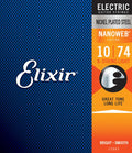 ELIXIR - Nanoweb Coated Nickel Plated Electric 8-String Guitar Strings Light 10-74