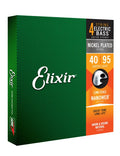 ELIXIR - 4-String Super Light, Long Scale Electric Bass Nickel Plated Steel With Nanoweb Coating (.040 - .095