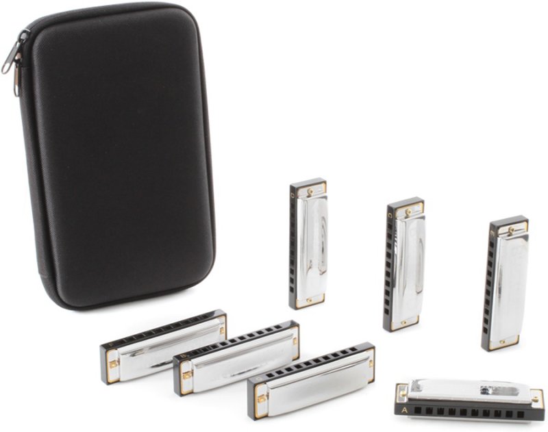 Hohner - Blues Band Harmonica 7 Pack