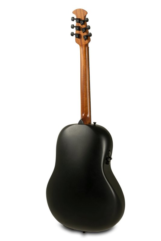 Ovation - Ultra Series Solid Spruce Top Mid-depth Acoustic / Electric Guitar, Vampira Red Metallic