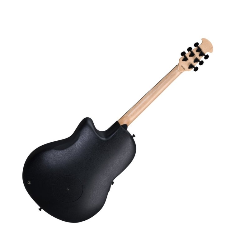 Ovation - Elite Black Acoustic-Electric Guitar