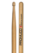 Promuco Percussion - American Hickory Drumsticks - 5A, Wood Tip