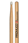 Promuco Percussion - American Hickory Drumsticks - 5A, Nylon Tip