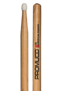 Promuco Percussion - American Hickory Drumsticks - 5B, Nylon Tip