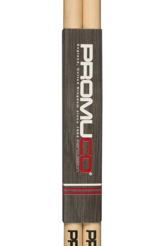 Promuco Percussion - Rock Maple Drumsticks - 5A, Wood Tip