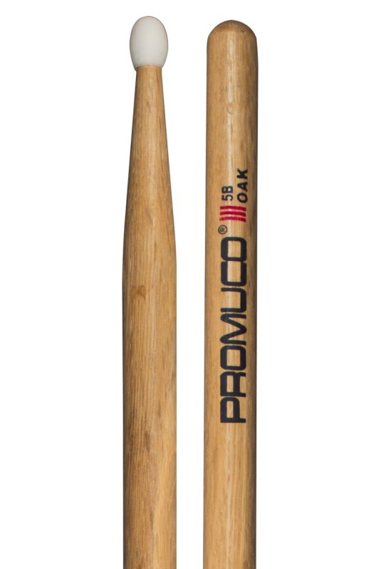 Promuco Percussion - Oak 5B Nylon Tip Drumsticks