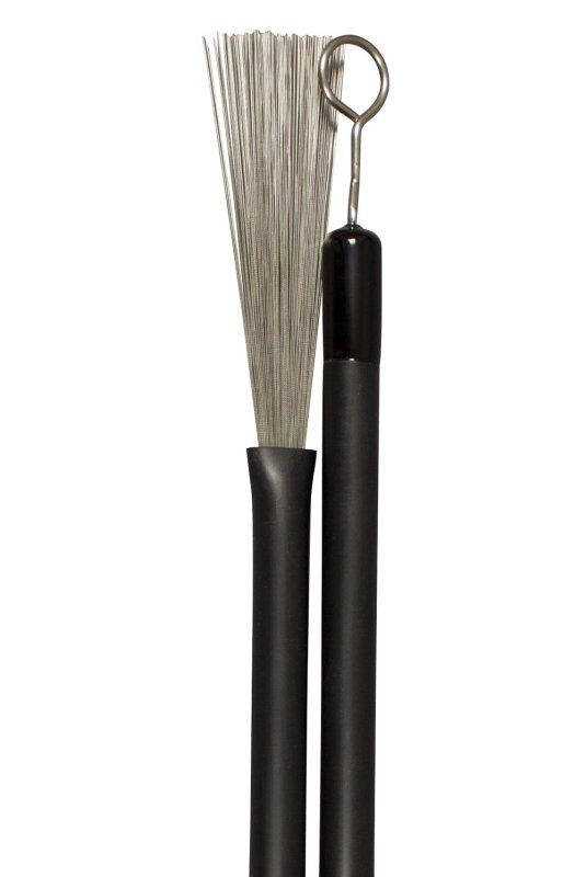 Promuco Percussion - 32cm Retractable Wire Brushes, Medium Gauge