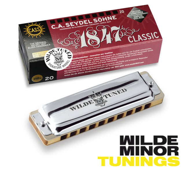 1847 Classic Wilde Minor Harmonica