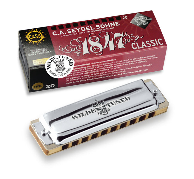 1847 Classic Wilde Rock Harmonica
