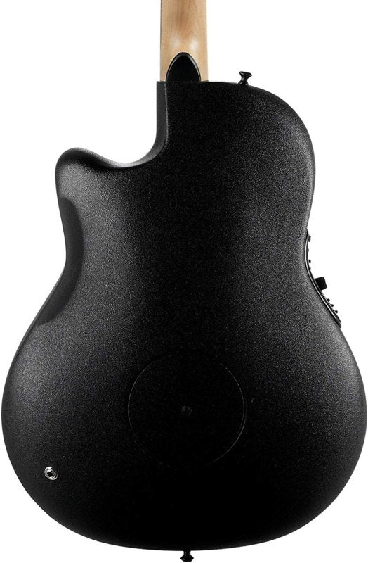 Ovation - Elite Acoustic-Electric Guitar - Black