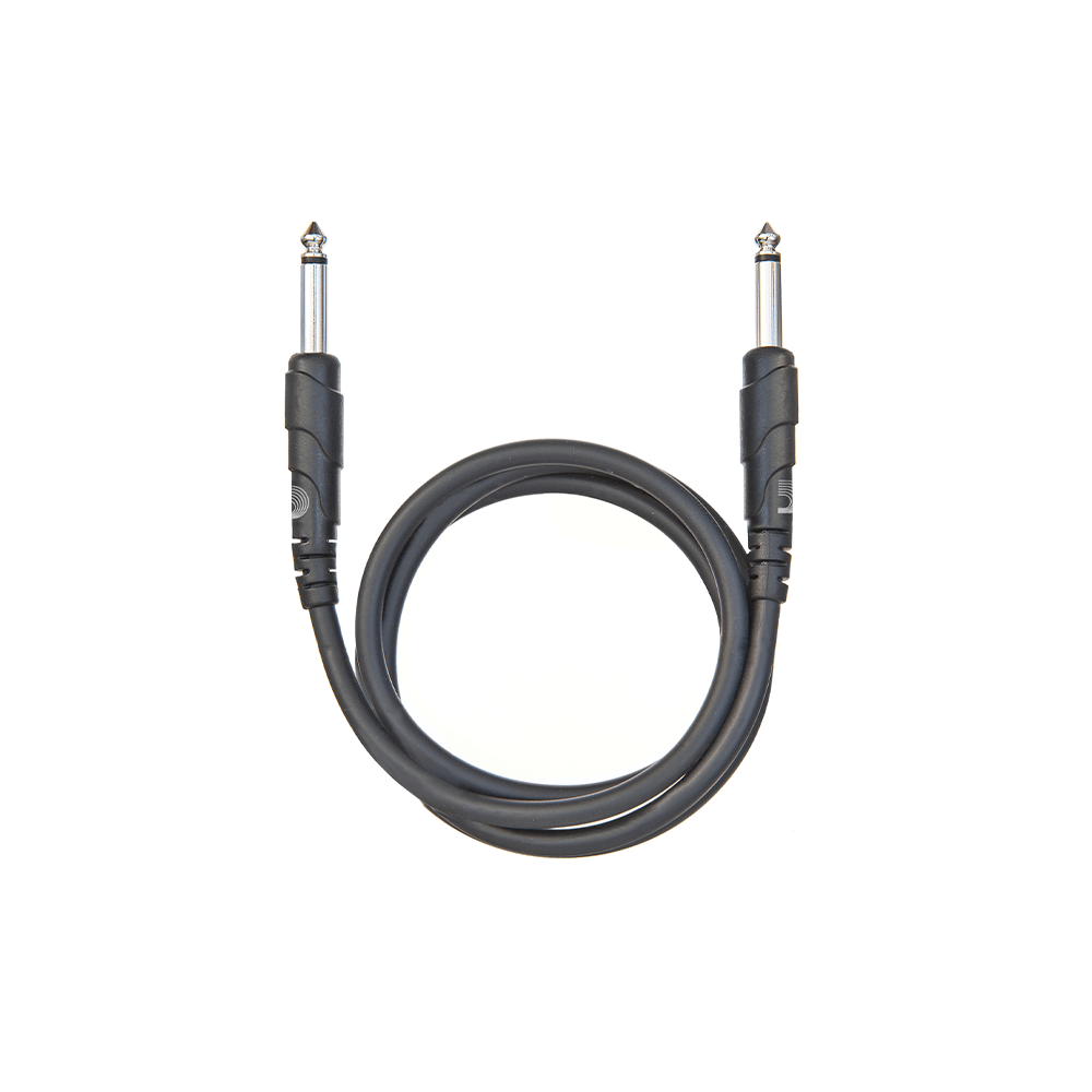 D'Addario - Classic Series Patch Cable - Straight to Straight, 1ft- PW-CGTP-01