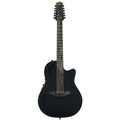 Ovation - Elite 12 string Acoustic / Electric Guitar, Black