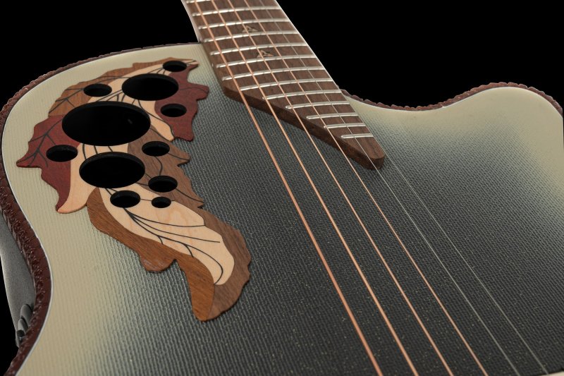 Ovation - Adamas  I, GT Cutaway Deep Contour Acoustic / Electric Guitar With Case, Reverse Beige Burst