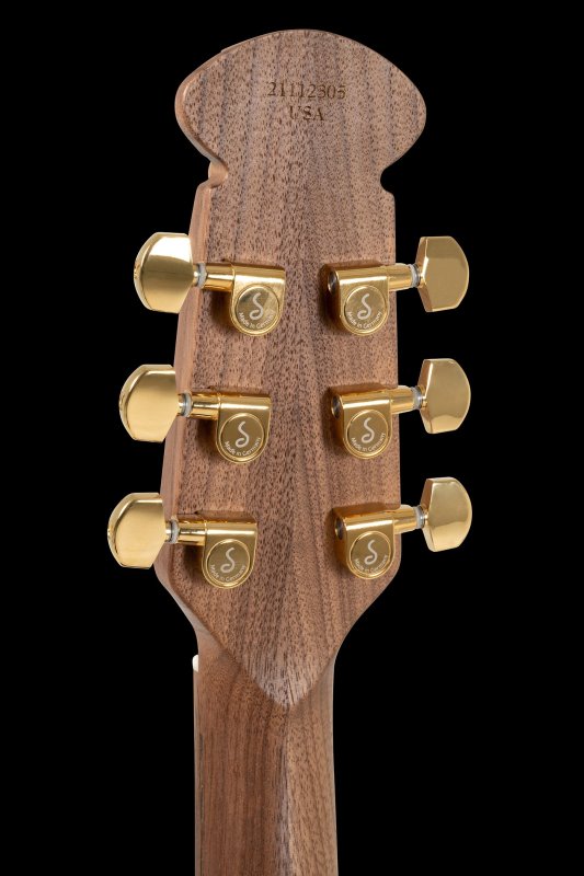 Ovation - Adamas  I, GT Cutaway Deep Contour Acoustic / Electric Guitar With Case, Reverse Beige Burst