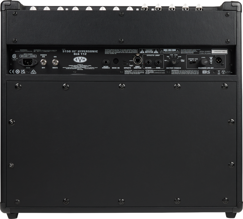 EVH - 5150III® Hypersonic™ 6L6 1x12