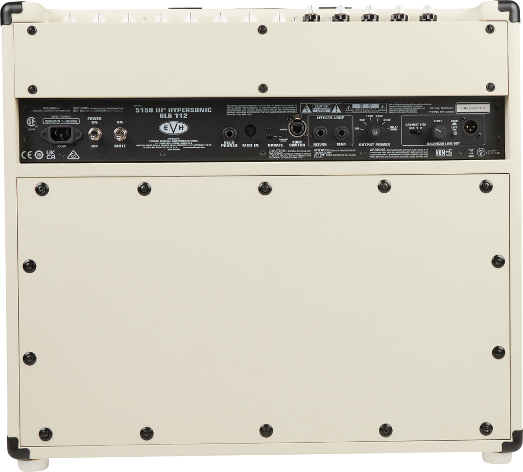 EVH - 5150III® Hypersonic™ 6L6 1x12