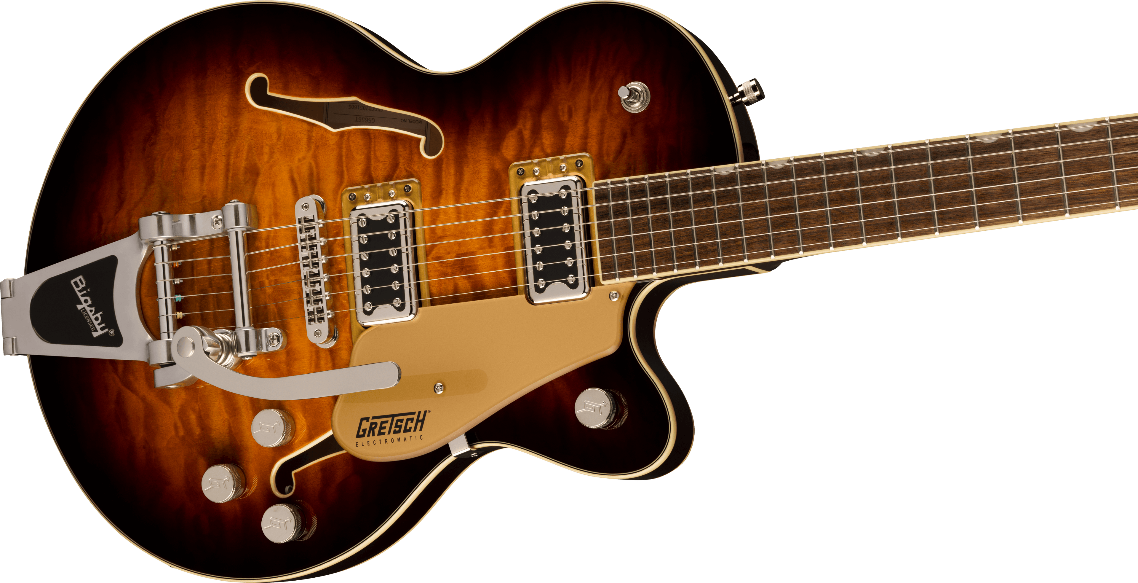 Gretsch - G5655T-QM Electromatic® Center Block Jr. Single-Cut Quilted Maple with Bigsby®