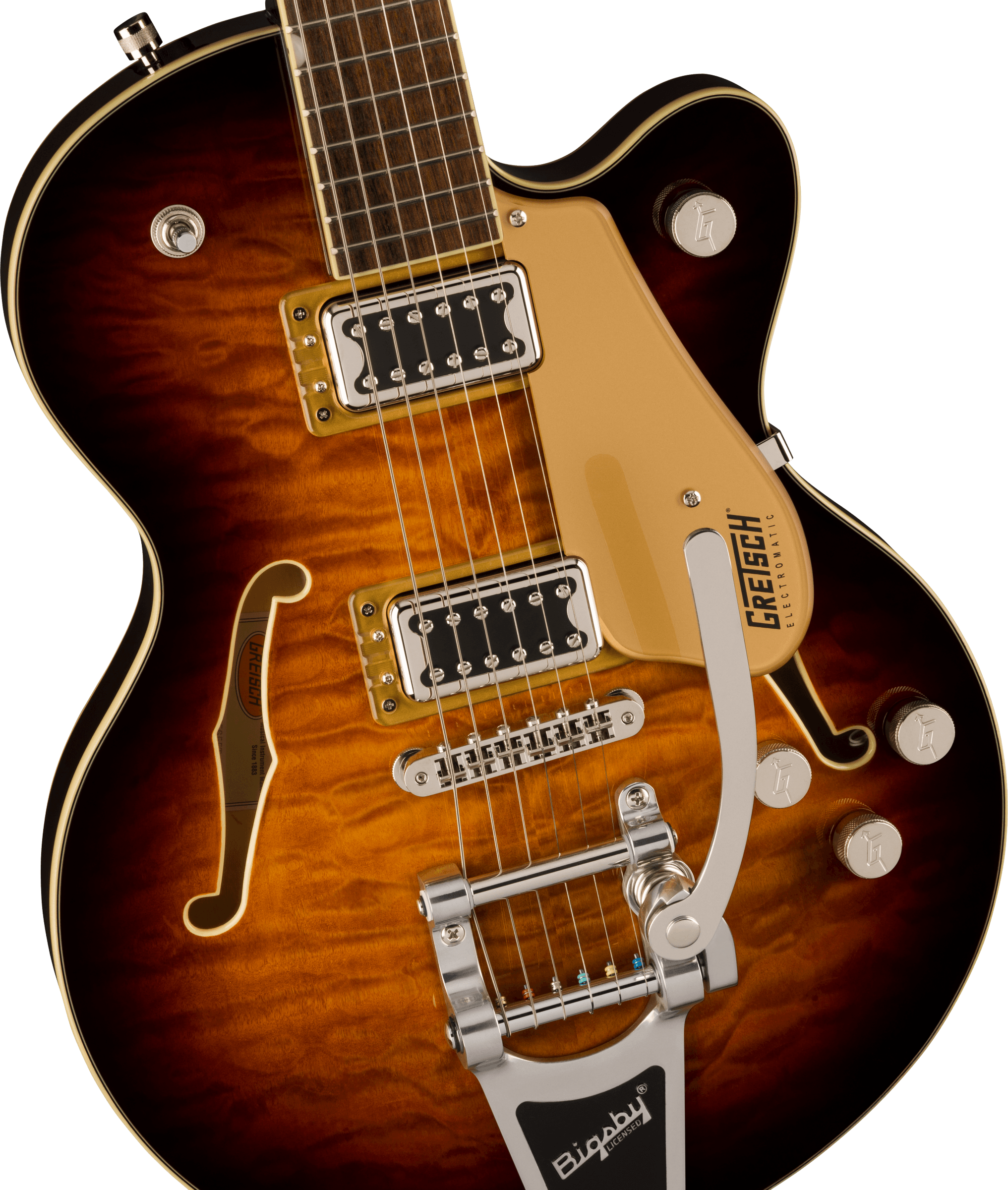Gretsch - G5655T-QM Electromatic® Center Block Jr. Single-Cut Quilted Maple with Bigsby®