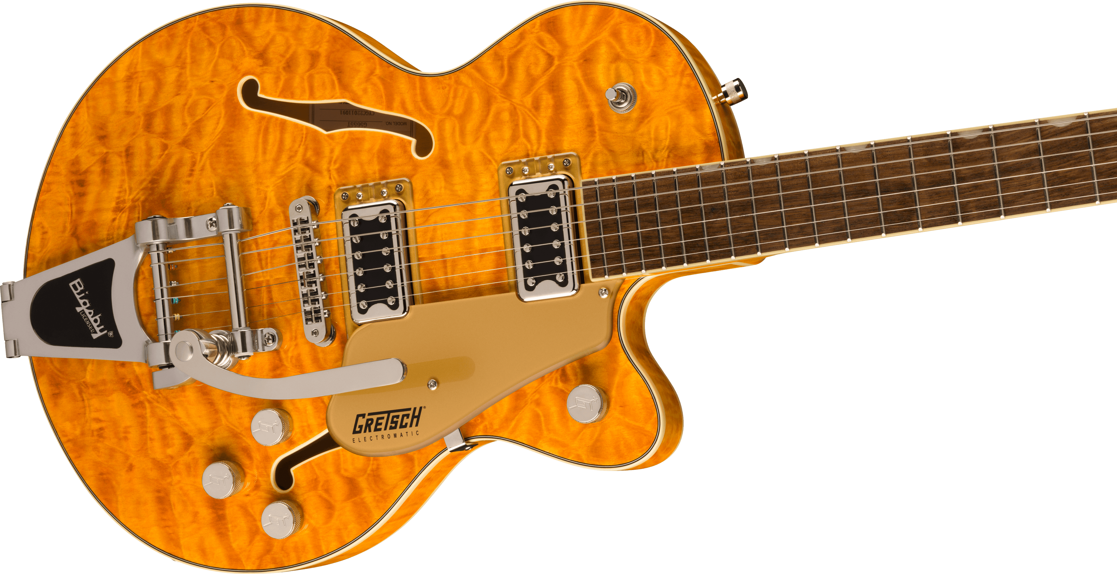 Gretsch - G5655T-QM Electromatic® Center Block Jr. Single-Cut Quilted Maple with Bigsby®