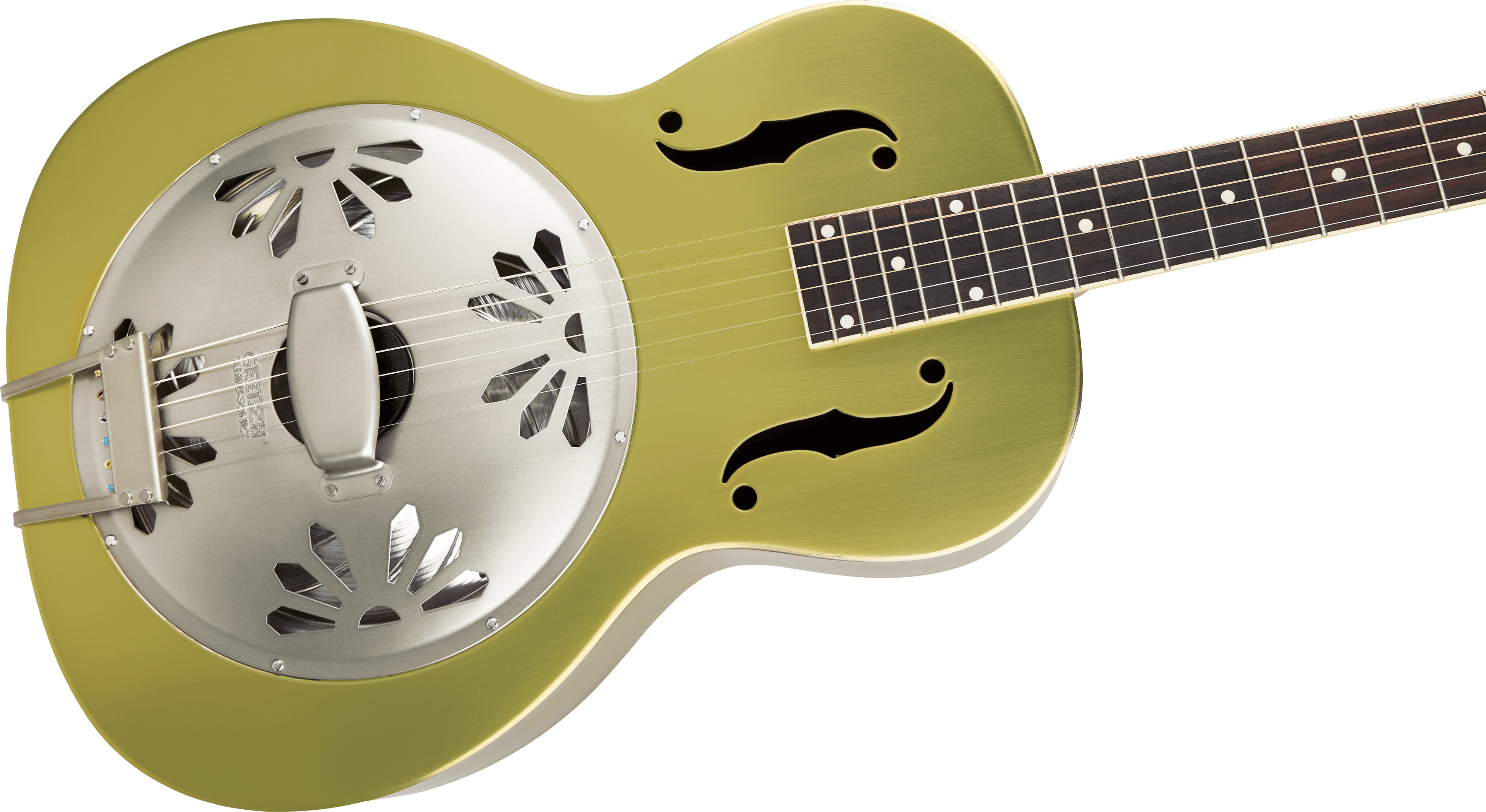 Gretsch - G9202 Honey Dipper™ Special Round-Neck Brass Body Resonator Guitar