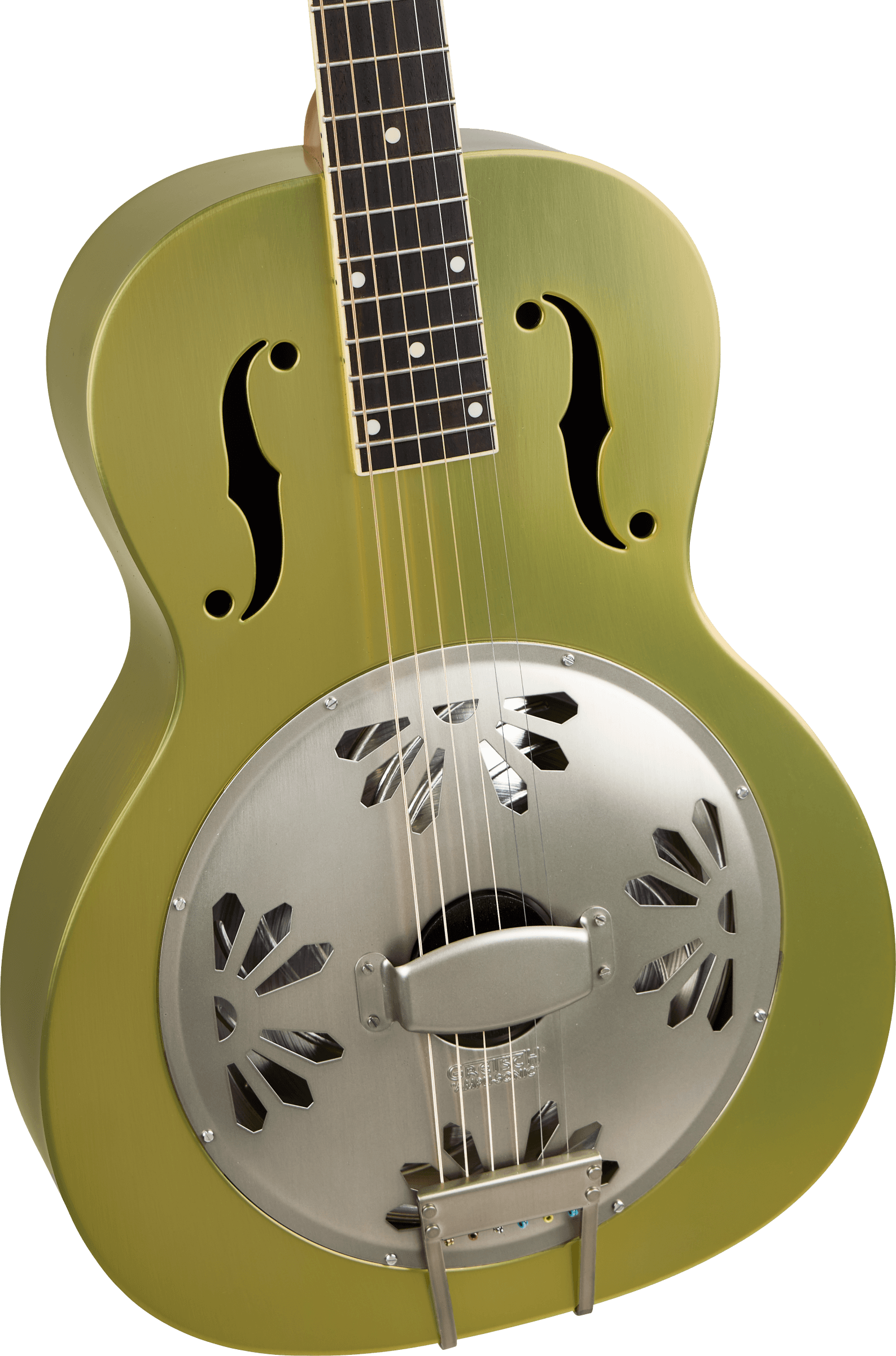 Gretsch - G9202 Honey Dipper™ Special Round-Neck Brass Body Resonator Guitar