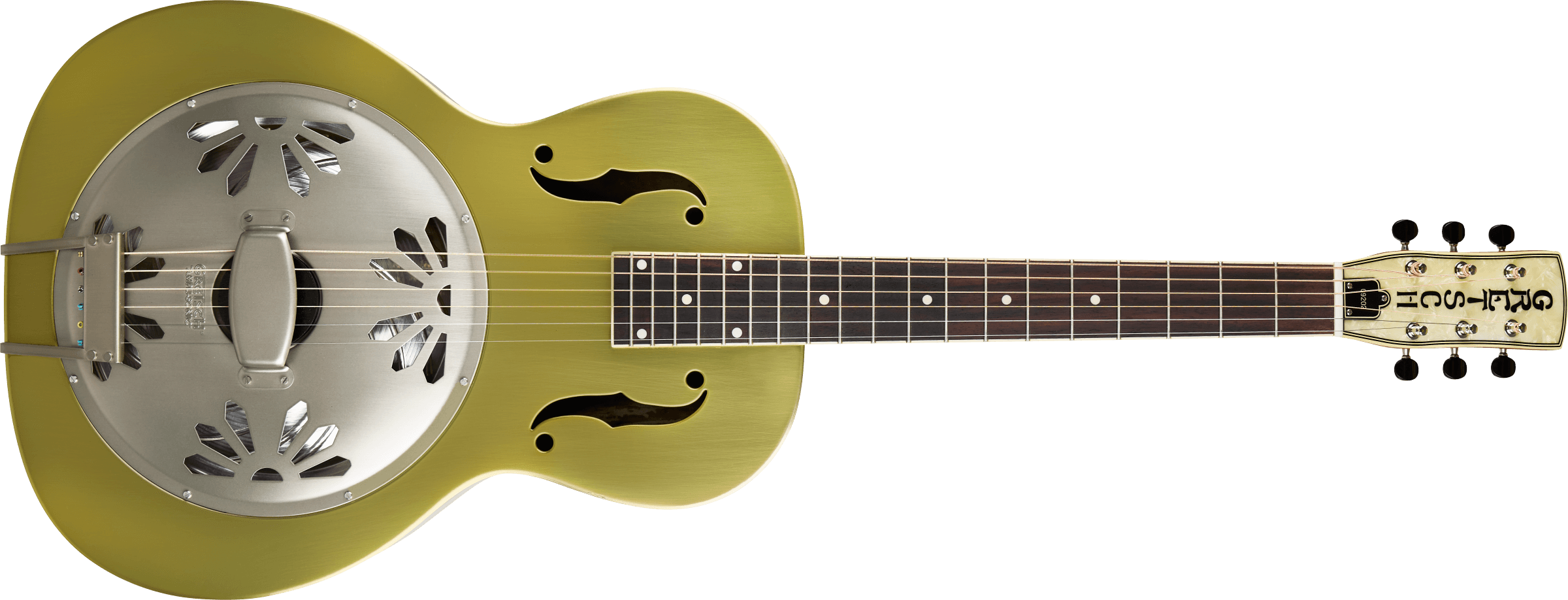 Gretsch - G9202 Honey Dipper™ Special Round-Neck Brass Body Resonator Guitar