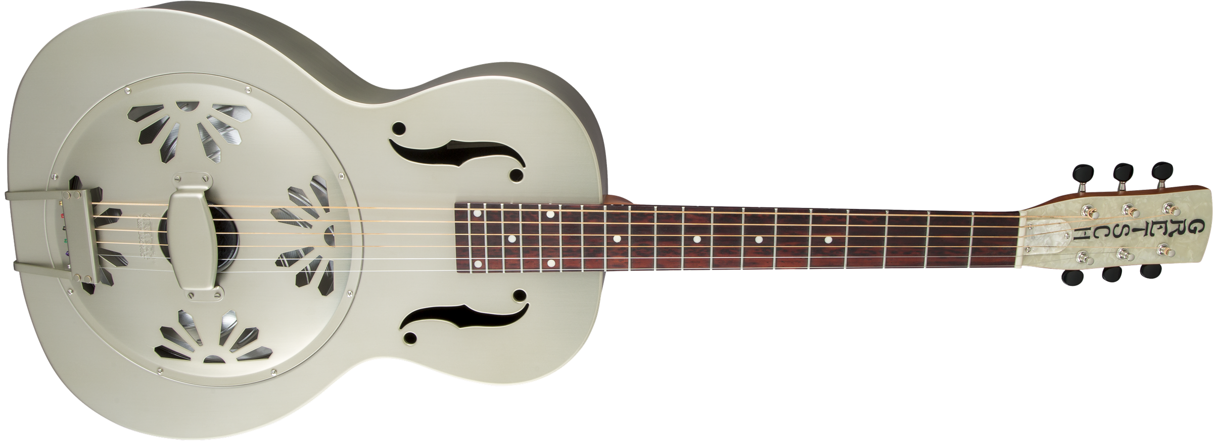 Gretsch - G9201 Honey Dipper™ Round-Neck Brass Body Resonator Guitar