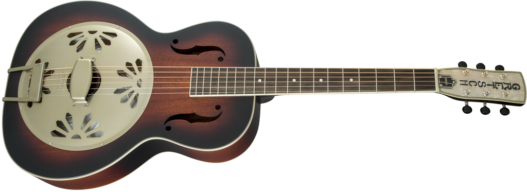 Gretsch - G9241 Alligator™ Biscuit Round-Neck Acoustic / Electric Resonator Guitar