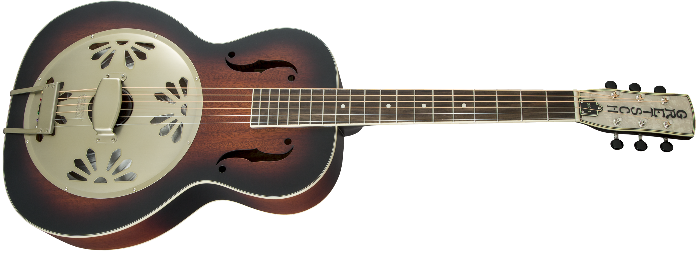 Gretsch - G9241 Alligator™ Biscuit Round-Neck Acoustic / Electric Resonator Guitar