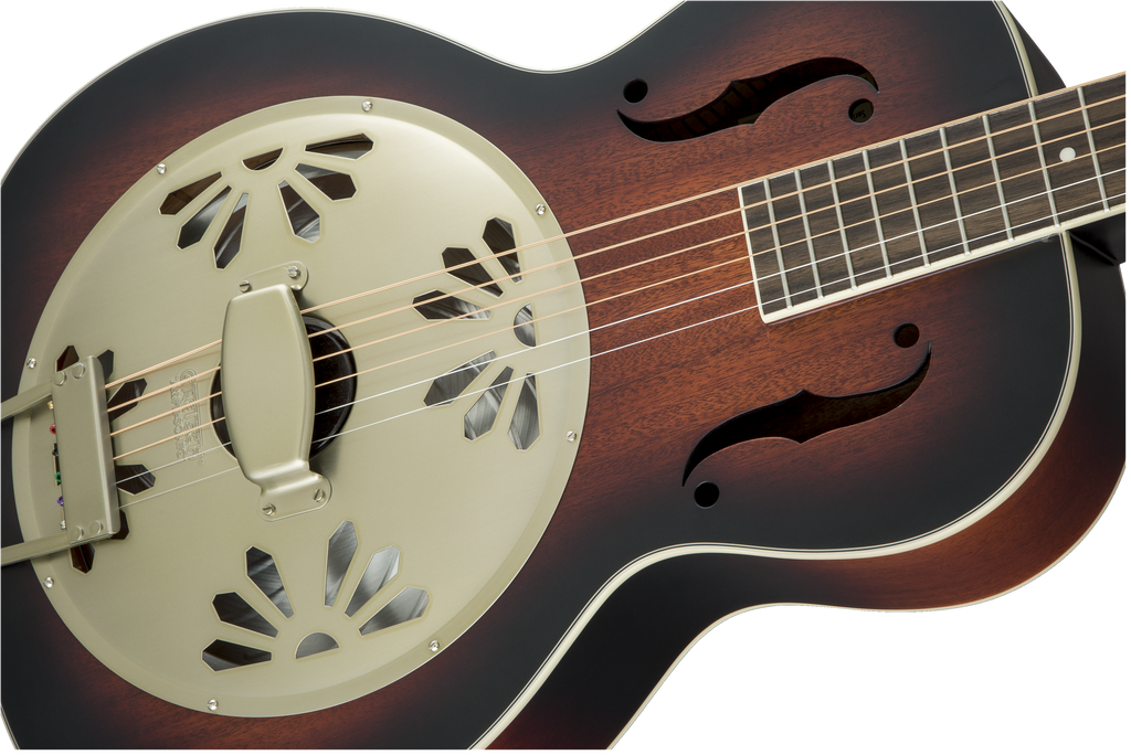 Gretsch - G9241 Alligator™ Biscuit Round-Neck Acoustic / Electric Resonator Guitar