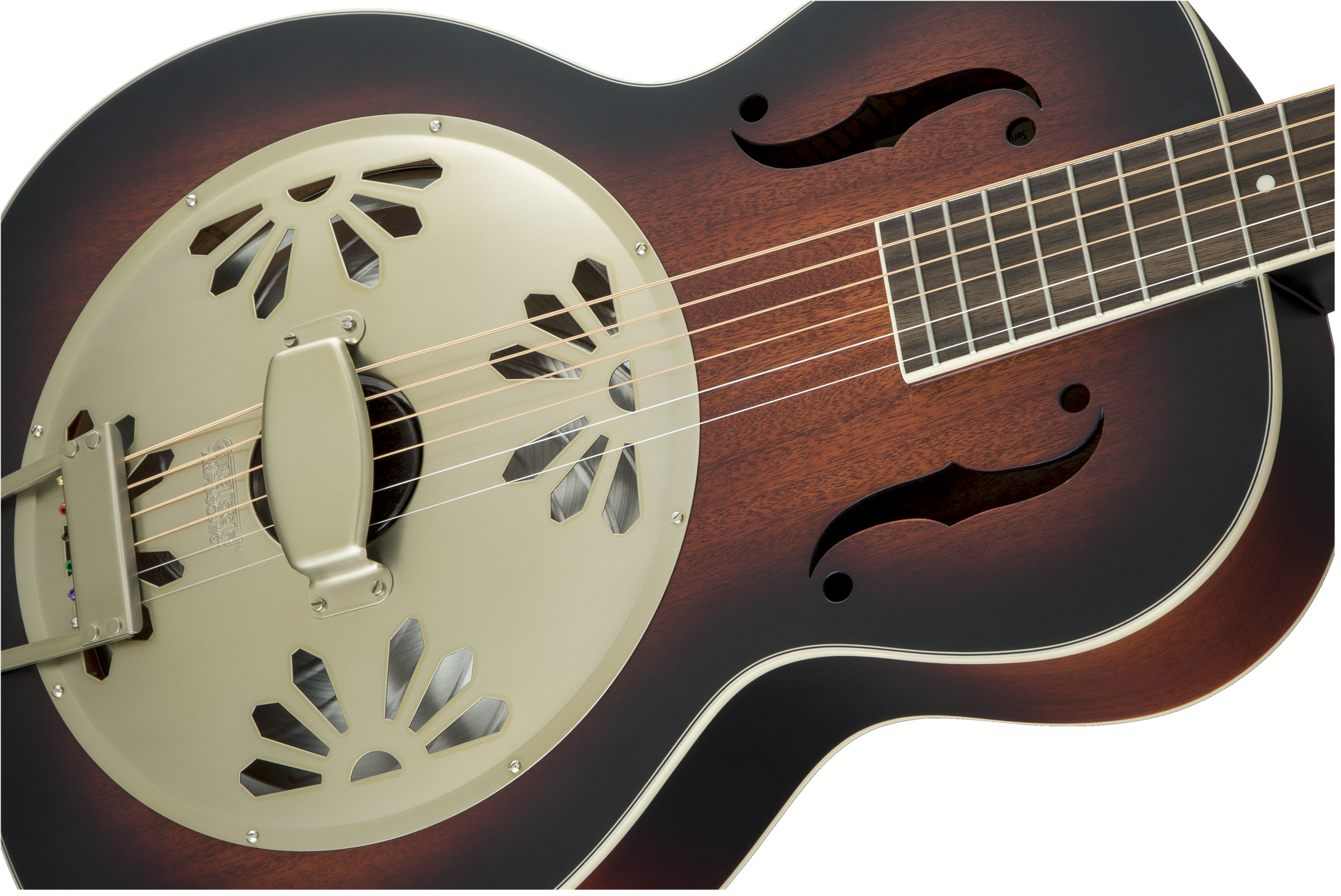 Gretsch - G9241 Alligator™ Biscuit Round-Neck Acoustic / Electric Resonator Guitar