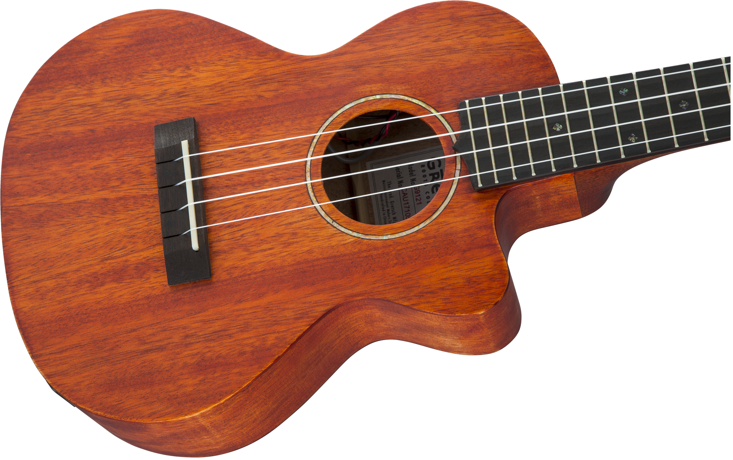 Gretsch - G9121 A.C.E. Tenor Ukulele with Gig Bag, Acoustic / Cutaway / Electric