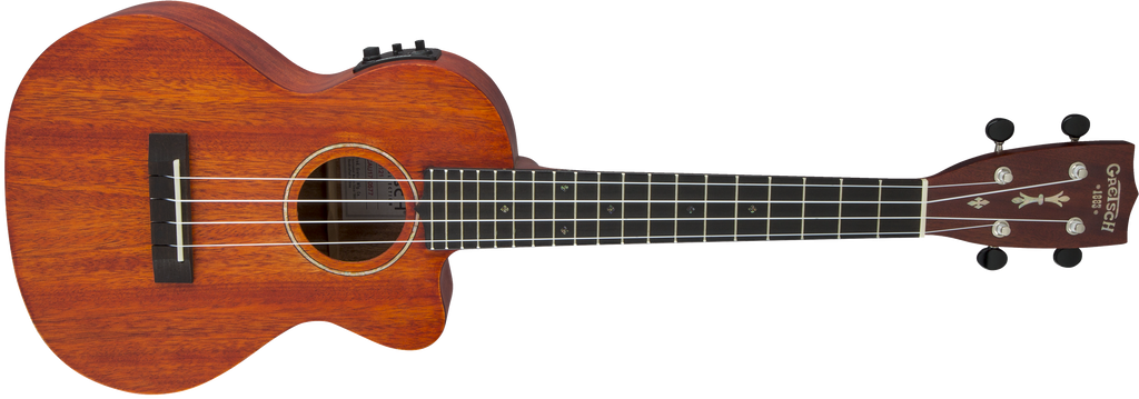 Gretsch - G9121 A.C.E. Tenor Ukulele with Gig Bag, Acoustic / Cutaway / Electric