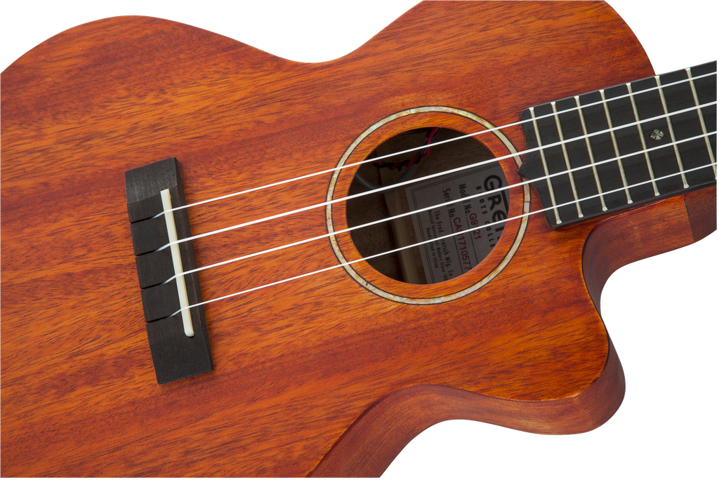 Gretsch - G9121 A.C.E. Tenor Ukulele with Gig Bag, Acoustic / Cutaway / Electric