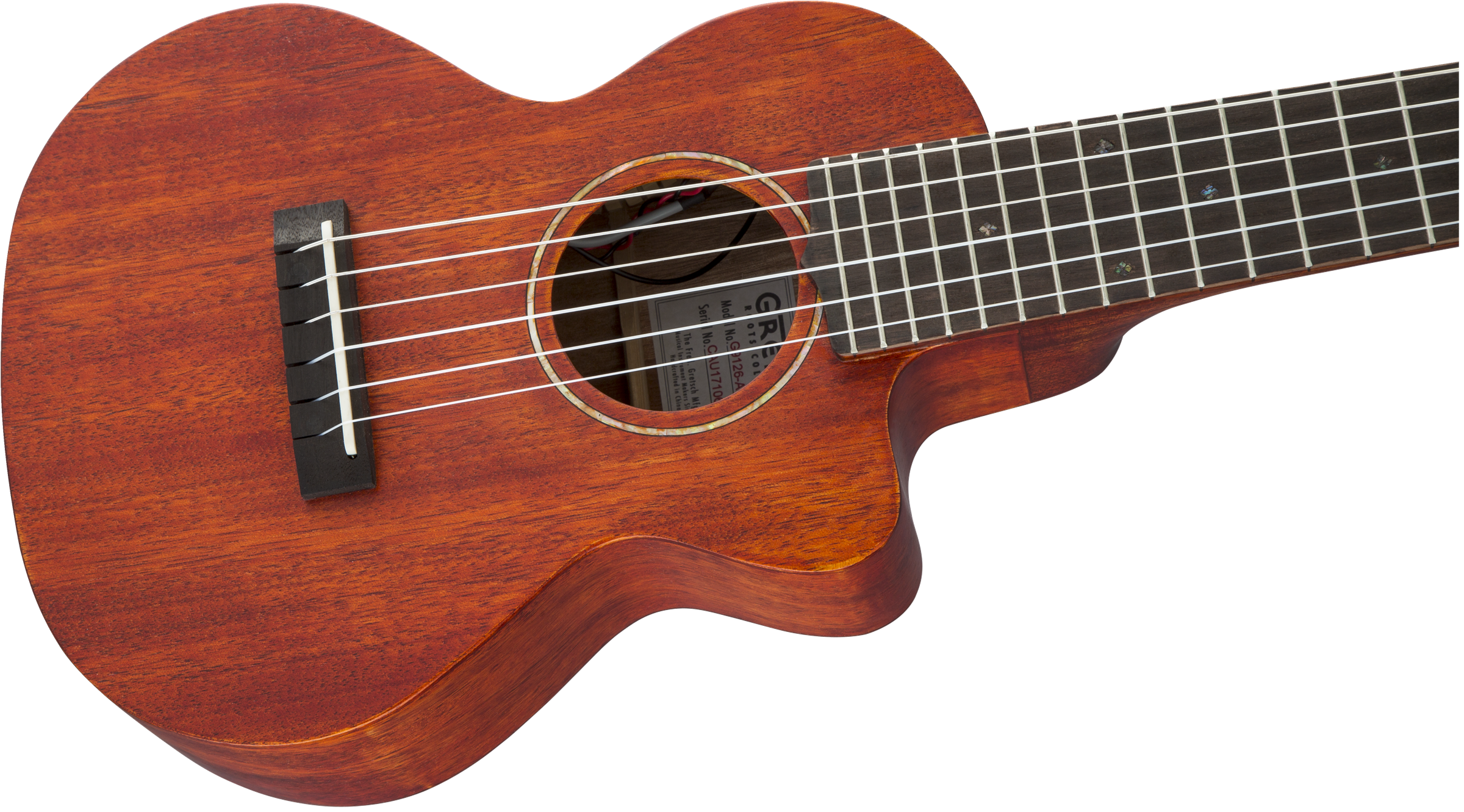 Gretsch - G9126 A.C.E. Guitar-Ukulele with Gig Bag, Acoustic / Cutaway / Electric