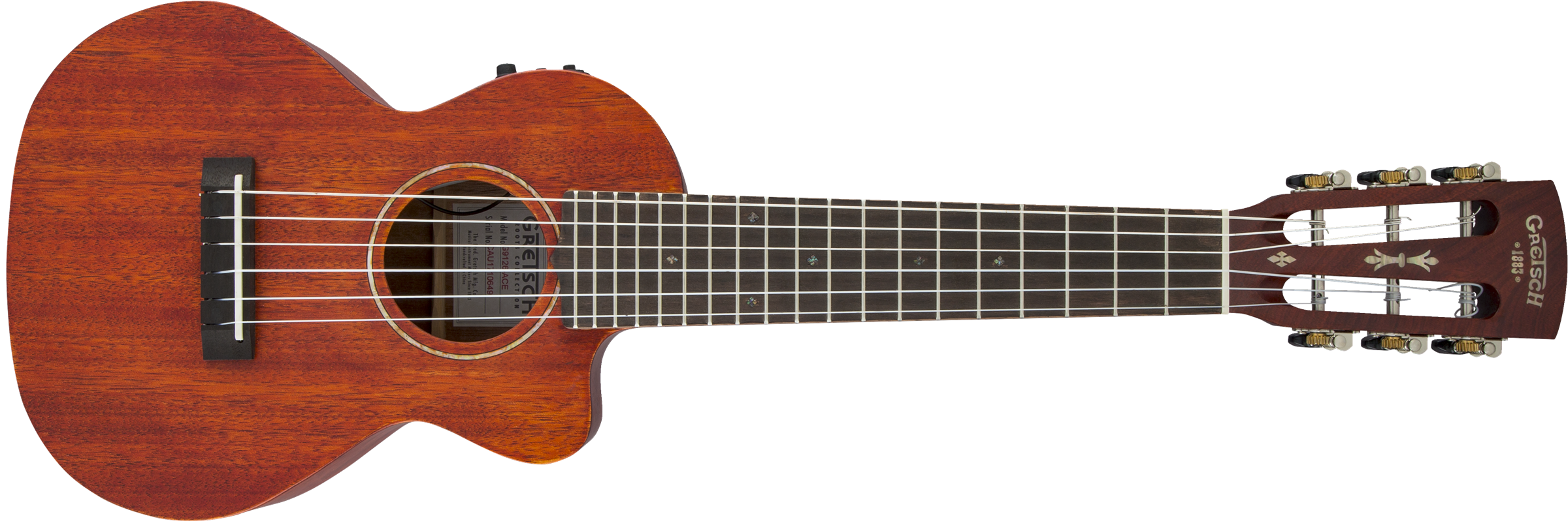 Gretsch - G9126 A.C.E. Guitar-Ukulele with Gig Bag, Acoustic / Cutaway / Electric