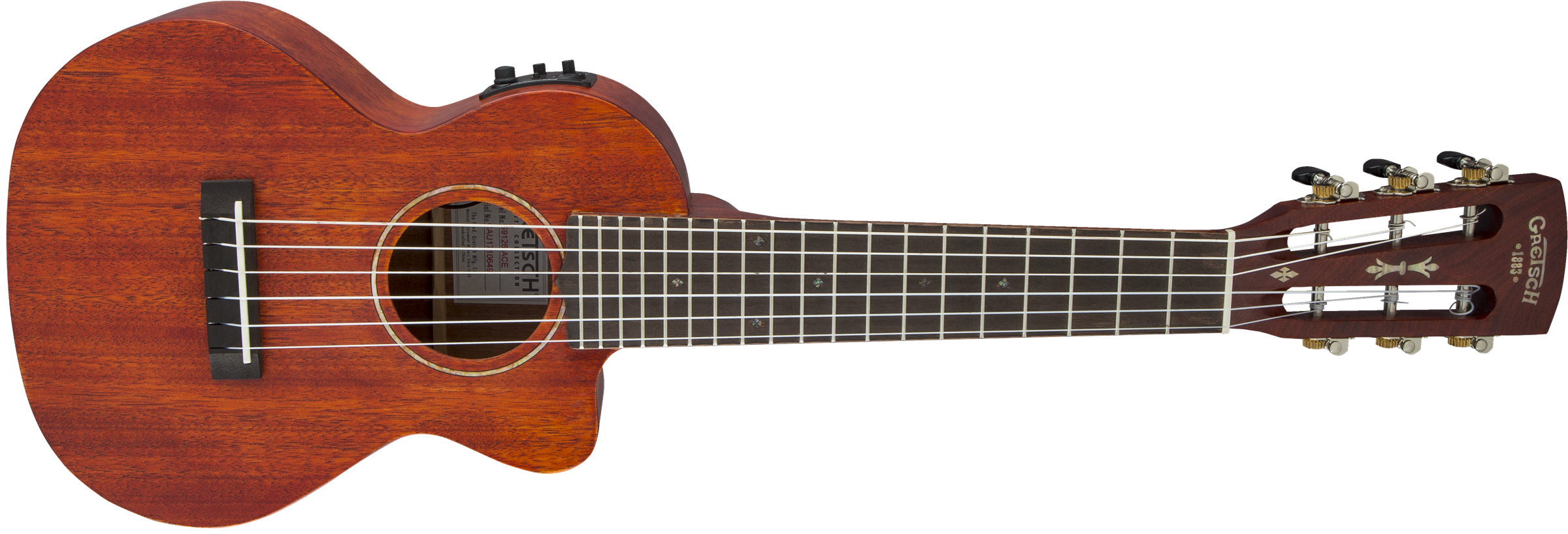 Gretsch - G9126 A.C.E. Guitar-Ukulele with Gig Bag, Acoustic / Cutaway / Electric