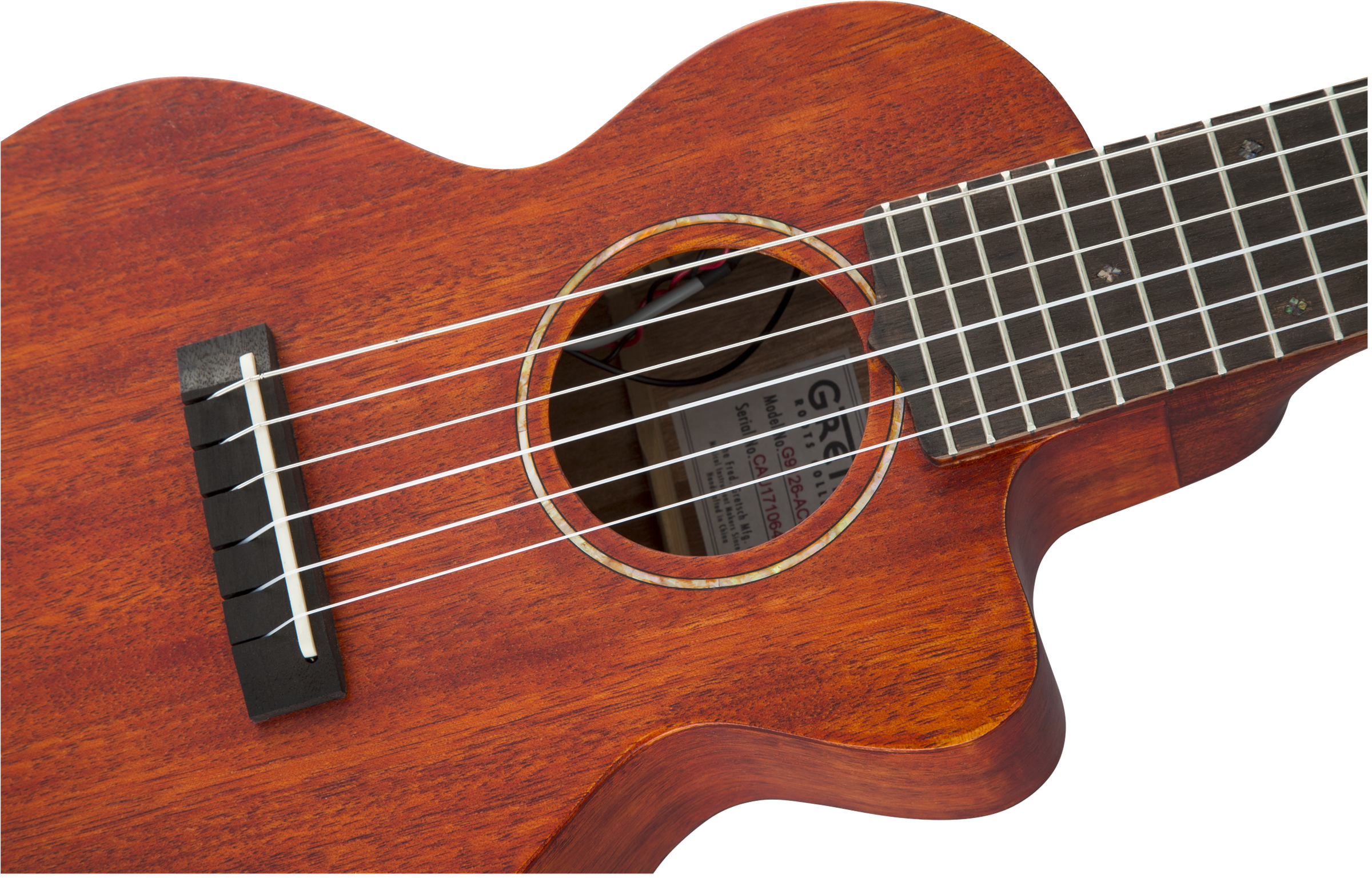 Gretsch - G9126 A.C.E. Guitar-Ukulele with Gig Bag, Acoustic / Cutaway / Electric