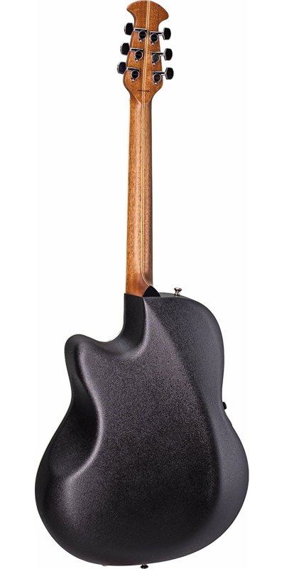 Ovation - Standard Balladeer Acoustic-Electric Guitar, Black