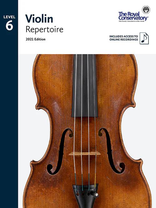 RCM - Violin Repertoire 6, 2021 Edition
