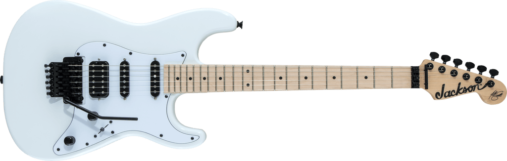 Jackson - X Series Signature Adrian Smith SDXM, Maple Fingerboard, Snow White with White Pickguard