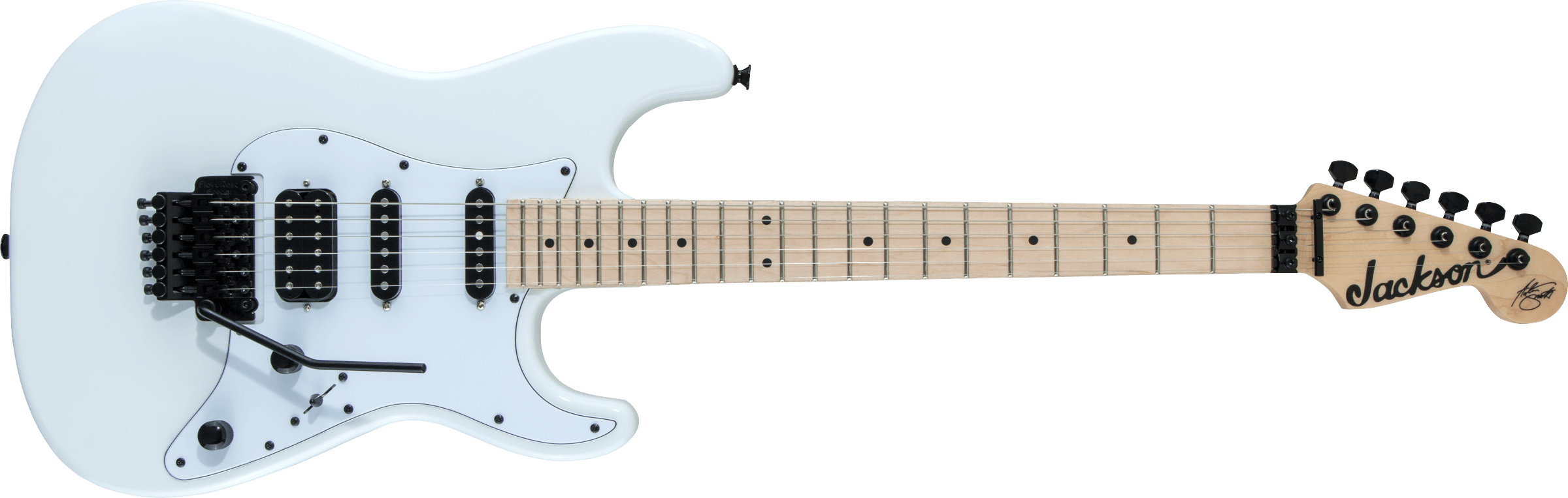 Jackson - X Series Signature Adrian Smith SDXM, Maple Fingerboard, Snow White with White Pickguard