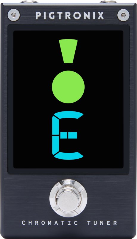 Pigtronix - Chromatic Tuner Pedal with High-contrast LED Display